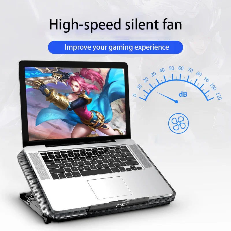 Variable Speed Laptop Cooling Pad 12-16 inch