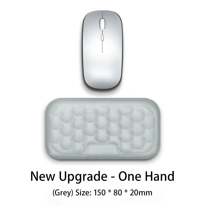 Mouse Pad Memory Foam Mouse Mat Keyboard Mouse Pad Set Ergonomic Wrist Pad Mice Mat For Office Home Computer Laptops Mouse Pad