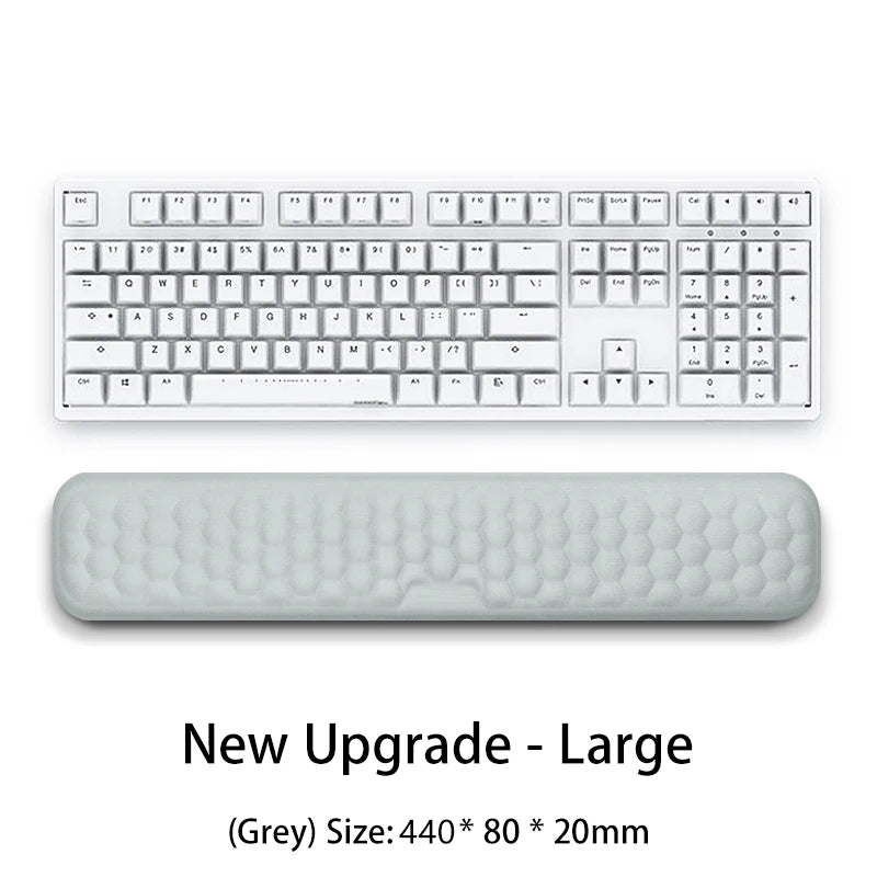 Mouse Pad Memory Foam Mouse Mat Keyboard Mouse Pad Set Ergonomic Wrist Pad Mice Mat For Office Home Computer Laptops Mouse Pad