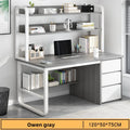 New model Desk Desktop Computer Desk Simple Home Desk Student Bedroom Bookshelf Integrated Writing Desk
