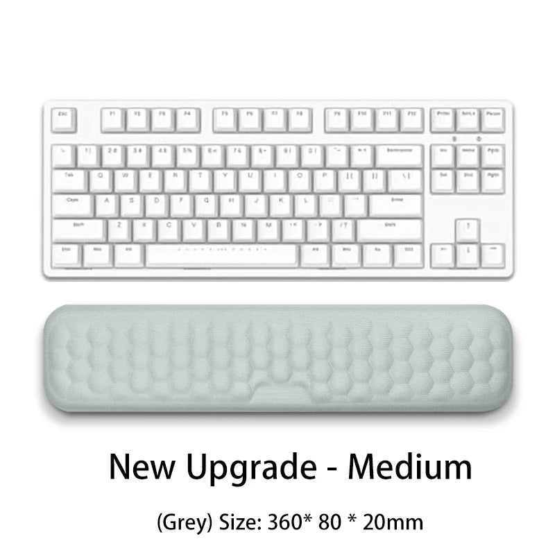 Mouse Pad Memory Foam Mouse Mat Keyboard Mouse Pad Set Ergonomic Wrist Pad Mice Mat For Office Home Computer Laptops Mouse Pad