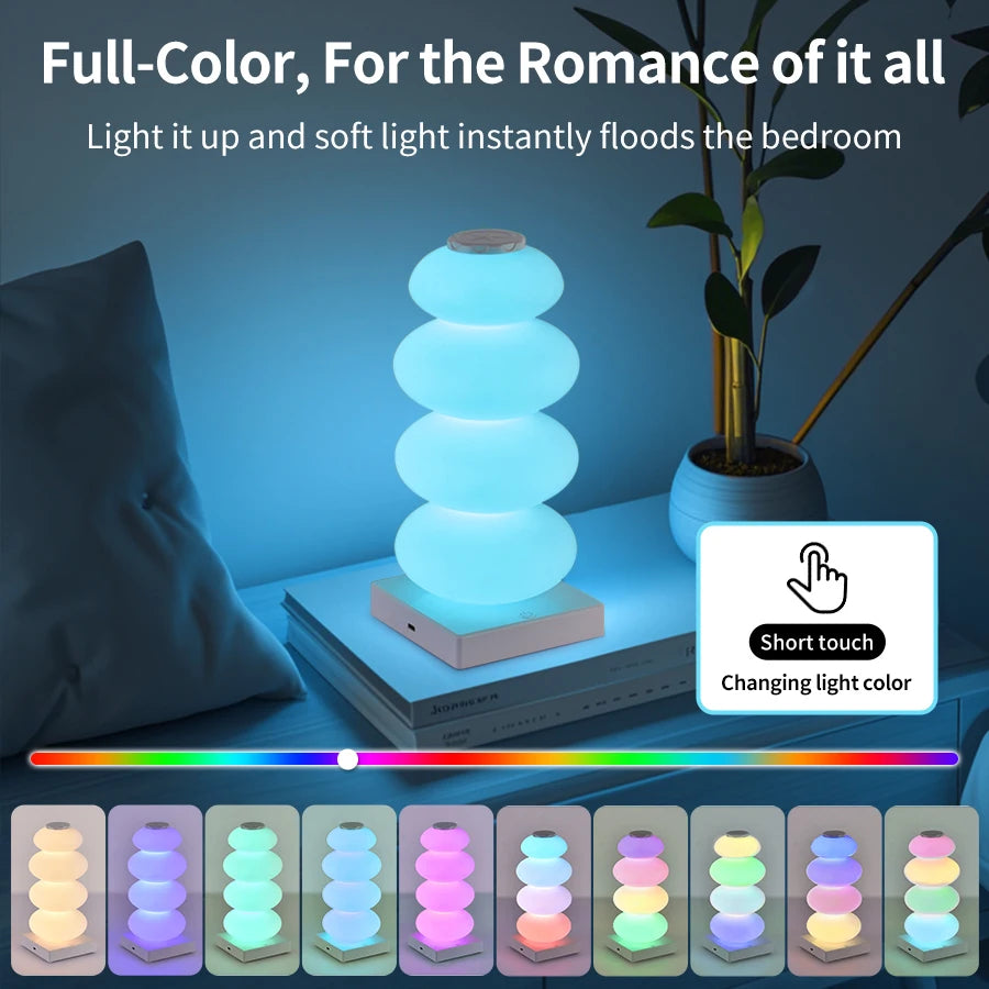 Rechargeable RGB Led Night Light Bedroom Table Lamp Party Lighting for Desk Living Room Bar Decor 16 Color Led Strip Lights