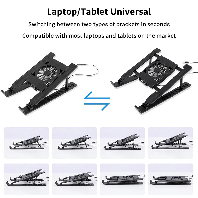 Laptop Cooler Base Stand Foldable